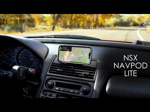 NSX NavPod Lite / Phone Holder by Desmond Wong - Driver's Therapy Review