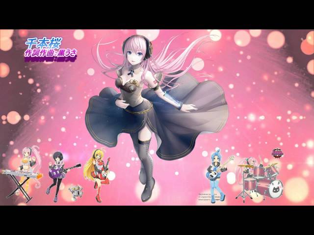 巡音ルカ】 千本桜/黒うさp (巡音ルカV4X） - YouTube