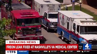 Freon leak fixed at Nashville's VA medical center