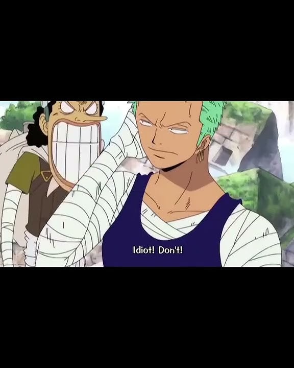 Idiot Zoro!!! (moss head)😂 / op / onepiece funny moments #shorts #shortsvideo