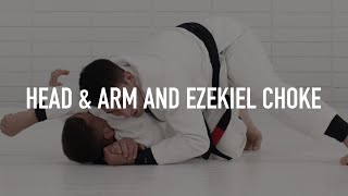 Free Technique: Head & Arm Triangle and Ezekiel Choke (Gui Mendes) | AOJ+