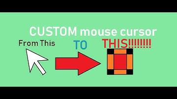 How to make a custom mouse  cursor in construct 2