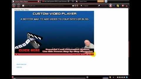 Custom Video Player | You Tube Videos Re-Vamped with Custom Video Player