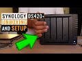 Synology NAS DS420+ Unboxing and Setup