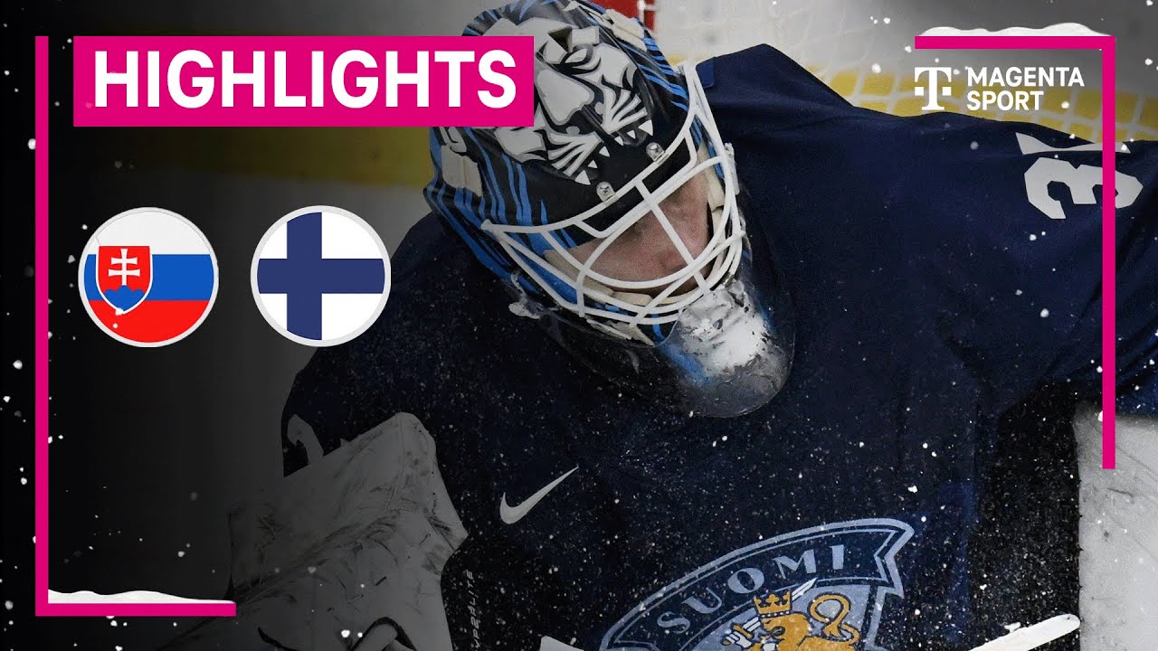 Slowakei - Finnland | IIHF U20 Eishockey-WM | MAGENTA SPORT