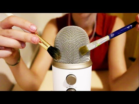 ASMR | INTENSE BRUSHING MIC and CAMERA