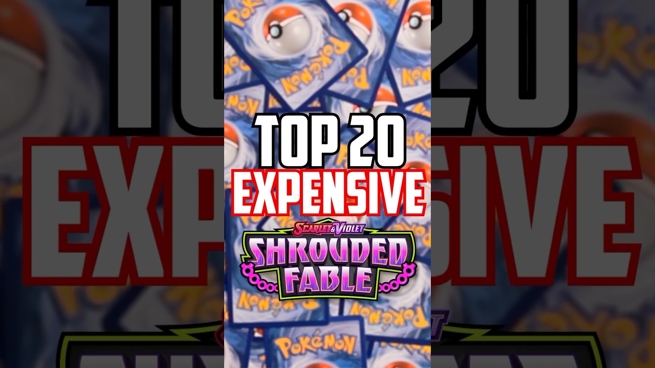 Most Expensive Shrouded Fable Pokmon Cards! (November) - YouTube