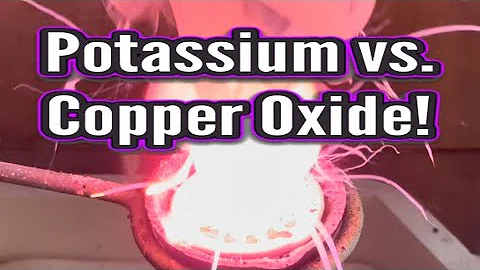 Potassium vs. Copper Oxide in RamZland! 2K+CuO → Cu+K2O #STEM #ScienceForKids #RamZland #Redox