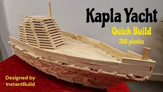 Kapla Yachting Adventure: DIY Luxury Yacht Build!