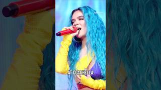 Khalid Praises Karol G's Cover of Selena's "Como La Flor" At Coachella 2022 | Billboard #Shorts