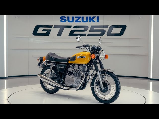 2026 Suzuki GT250 SHOCKED Everyone! The Retro Beast is Finally