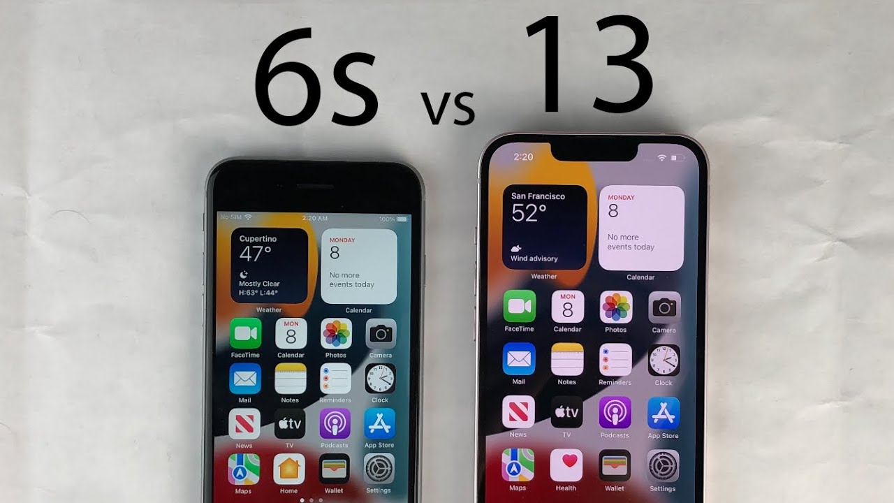  New Update  iPhone 13 vs iPhone 6s Speed Test