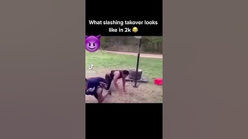 What Slasher Takeover Looks like in NBA2K21😂👀 #nba2k21 #2k21 #funny #shorts