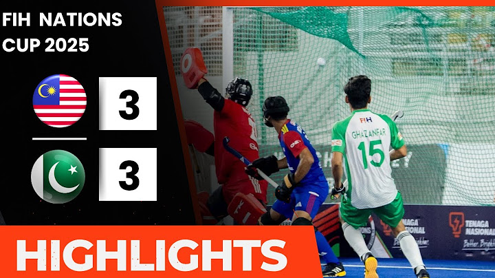 Pakistan vs Malaysia Hockey Highlights | FIH Hockey Nations Cup 2025 | What a Match!