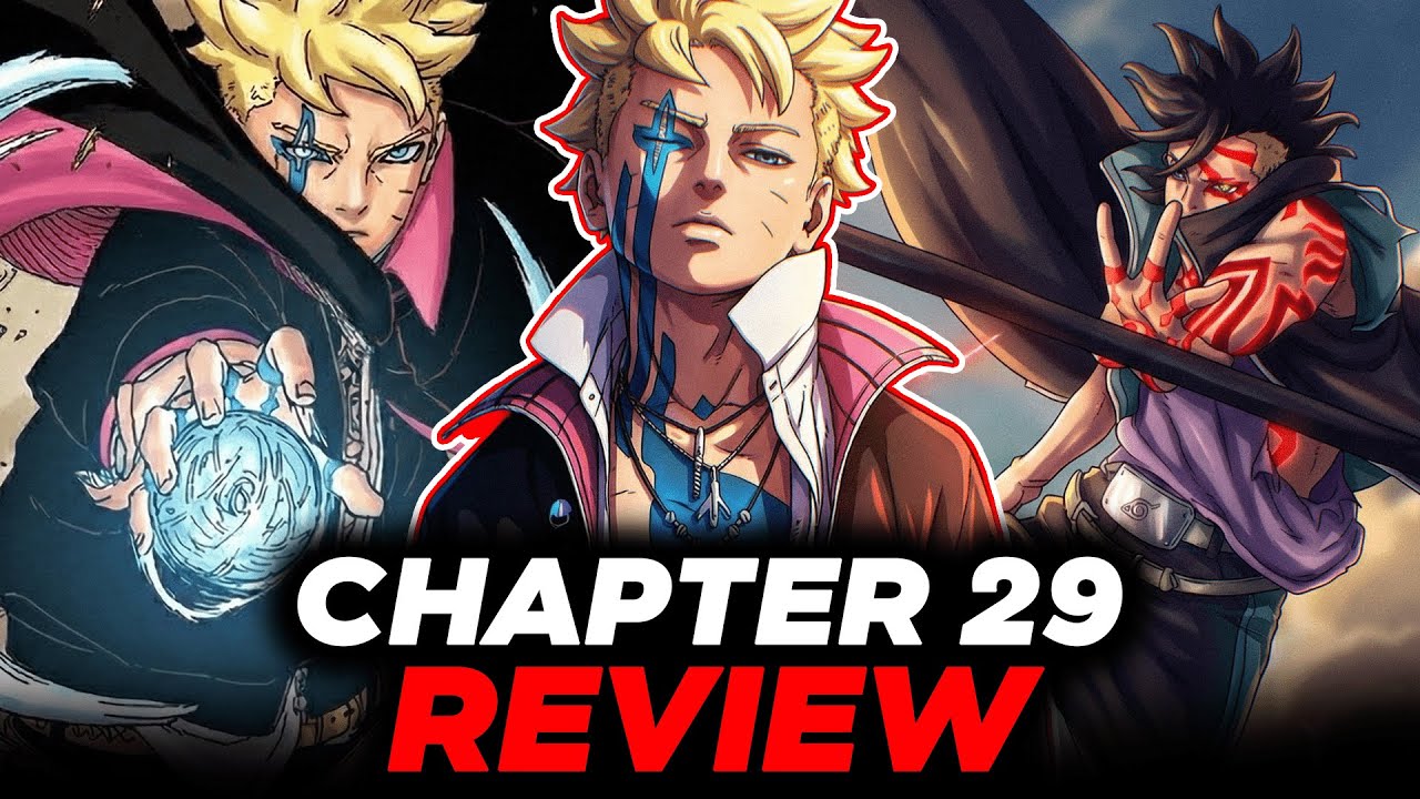 Боруто и Каваки сломали шкалу силы || Обзор 29 главы аниме «Боруто: Тёмная сторона V»
