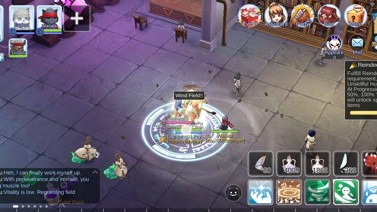 Ragnarok Eternal Love (SEA) Sorcerer vs. Dark Swordsman Cenia - YouTube