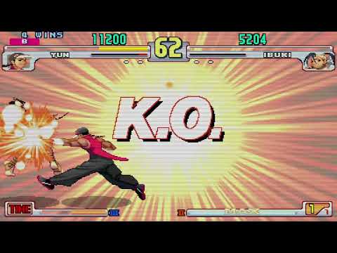 Street Fighter III: 3rd Strike - Yun vs. Ibuki