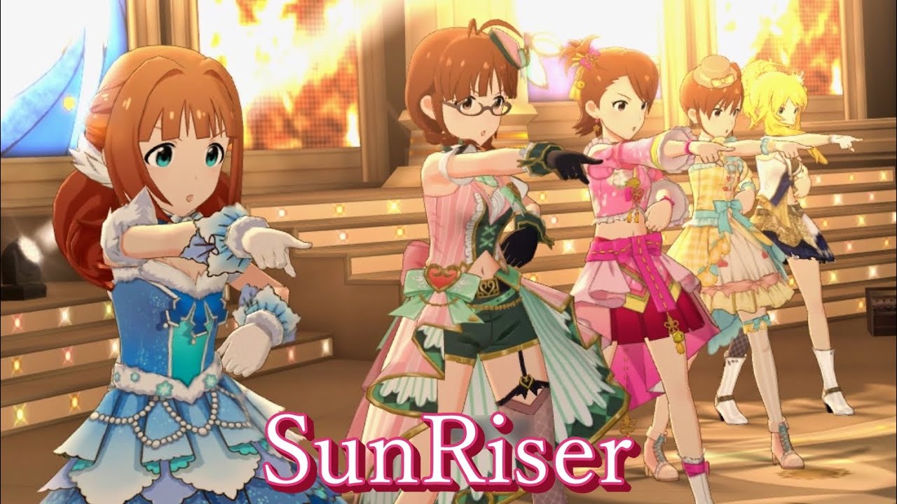 [ミリシタMV] SunRiser [ソル] - YouTube