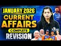 Monthly Current Affairs 2026 | January Current Affairs With MCQs | Current Affairs by Krati Mam