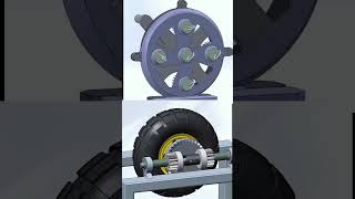 Next-Gen Mechanical Gear System Explained |Smart Torque Transfer &amp; Power Transmission ⚙️#viral #stem