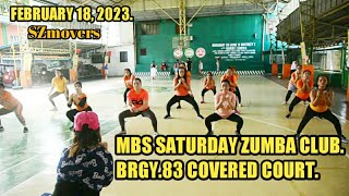 FEBRUARY 18, 2023. MBS SATURDAY ZUMBA CLUB SZmovers.