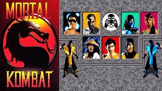 Mortal Kombat SEGA/Genesis / прохождение Scorpion [60fps]