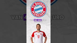 Hoeveel Verdienen De Spelers Van Bayern München? 🔴⚪#shorts #youtubeshorts #bayernmunich