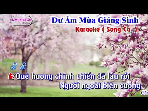 Karaoke Dư âm mùa Giáng Sinh Song Ca