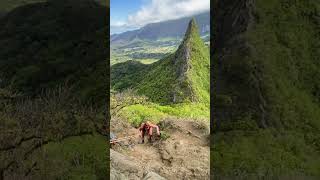 Hiking with ropes #shorts