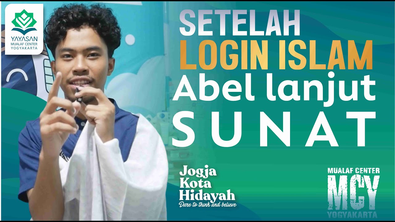 🔵HAPPY MUALAF | CIEEEE YANG HABIS SUNAT | MOMEN ABEL SUNAT | MUALAF CENTER YOGYAKARTA