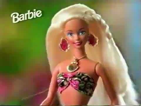 Tropical Splash Barbie doll and Friends commercial (Polish version, 1995)