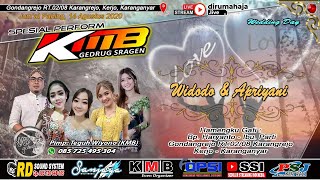 Live Wedding 'WIDODO & Apriyani ' KMB MUSIC // RD SOUND - Gondangrejo, 14 /08/2020