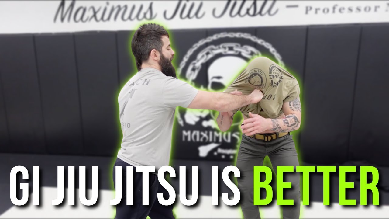 Gi Jiu Jitsu Is BETTER For Self Defense YouTube