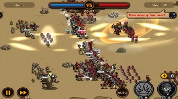 Mini Warriors Gameplay Walkthrough - Dedslide Normal - Stage 40 Boss for Android/IOS