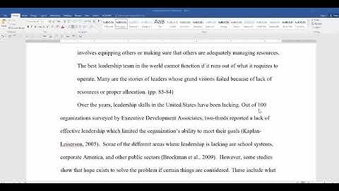 APA Style (6th ed.): In-text Citations