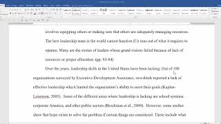 APA Style (6th ed.): In-text Citations
