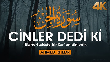 Cin Suresi - Ahmed Khedr | Surat Al-Jinn | سورة الجن القارئ أحمد خضر