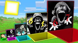 Download Lagu WHAT INSIDE this ALL PITS SIX SEVEN KID | SIX ONE MEME | FIFTY SIX MEME | SCP in Minecraft ? MP3