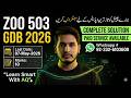 ZOO 503 GDB Complete Solution 2026