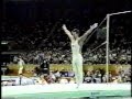 Vladimir novikov urs  1988 olympics  compulsories  high bar