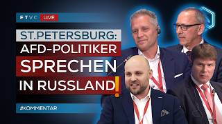 🔴 SENSATIONELL: AFD-Delegation BEEINDRUCKT bei FORUM in ST. PETERSBURG! | #KOMMENTAR