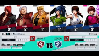 Kof Xv Ranked Match - Dynzyn Randomyurio.chris X Ryoyashiroiori