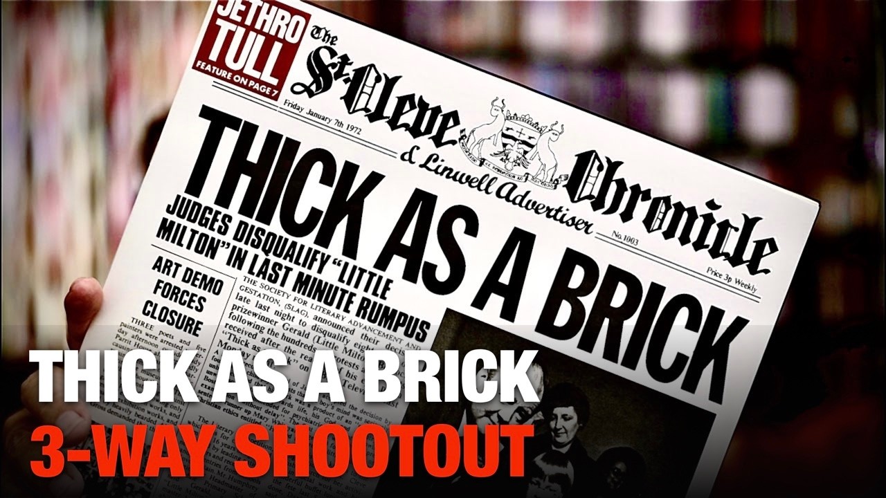 Jethro Tull – Thick As A Brick (50th An. Ed.) Vs. US First 