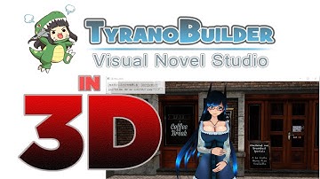TyranoBuilder 2 - Using 3D models (friendly visual novel editor walkthrough)