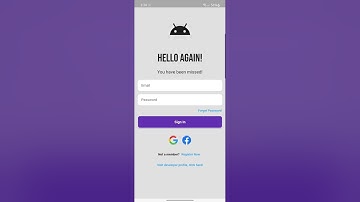 Minimal Login (Flutter & Firebase & Google Sign In)