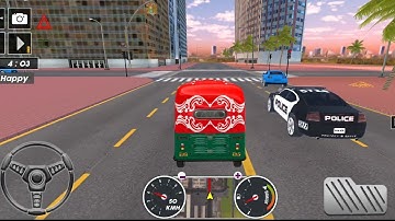 tuk tuk auto rickshaw stunt🛺auto rickshaws city simulator!android games 2023