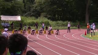 20170827一橋戦100m対校影山聲高阿久津