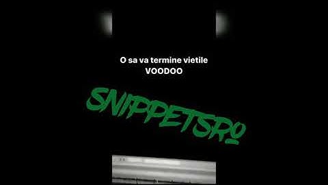 snippet din Ian - Voodoo [official leak]