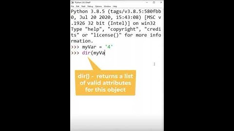 How to get all attributes method of obj in phyton #python #shorts