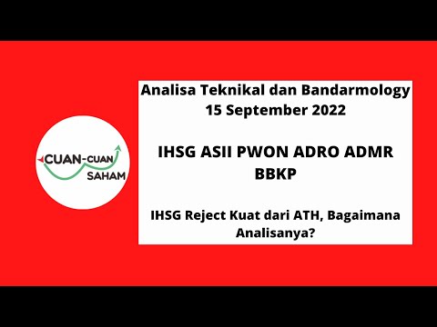 CCS Analisa Teknikal & Bandarmology | IHSG ASII PWON ADRO ADMR BBKP